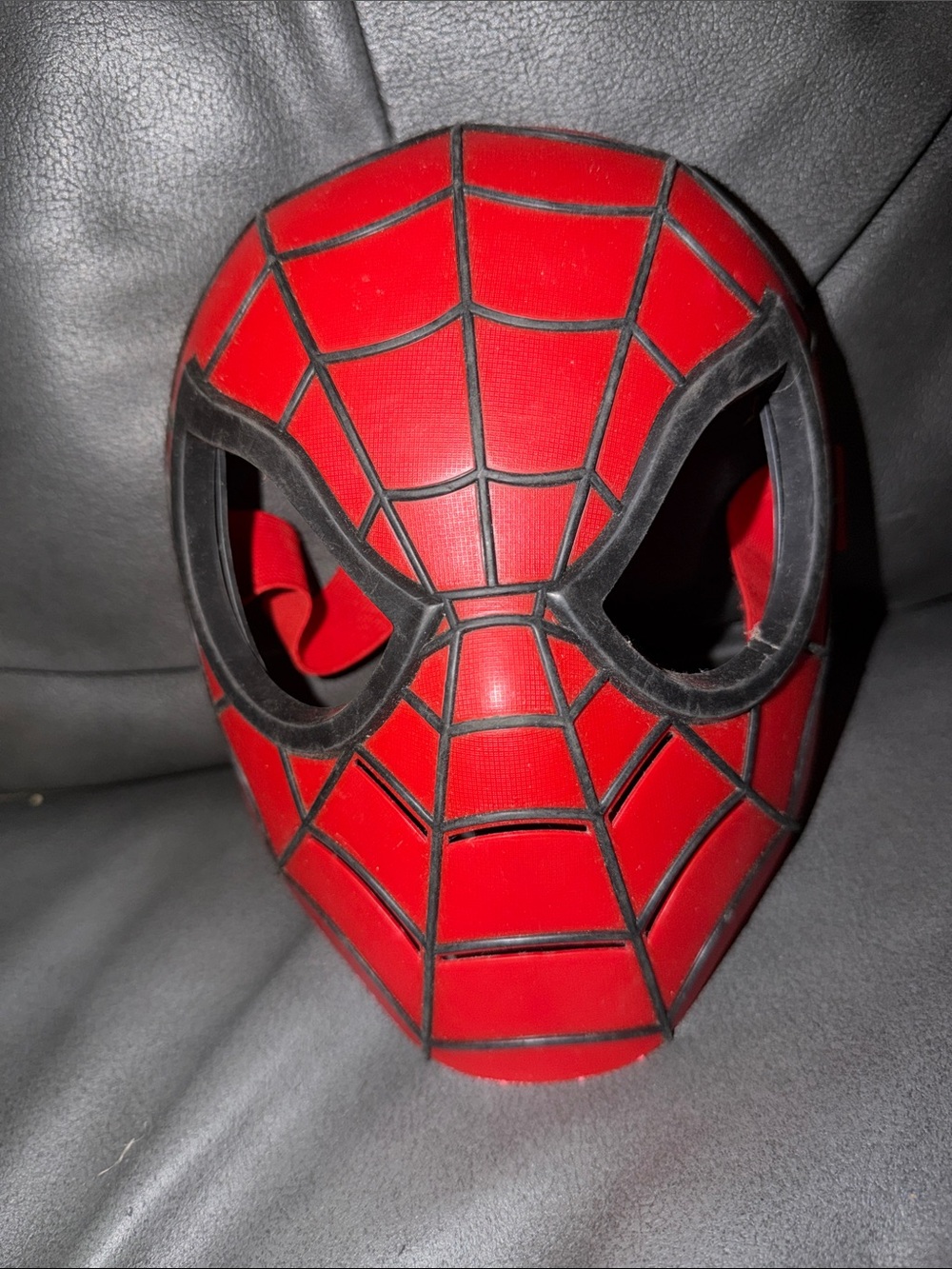 Spiderman Red and Black Face Mask